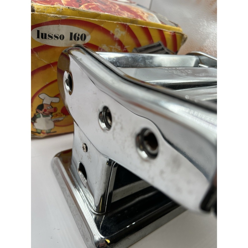 Altea Lusso 160 Homemade Pasta/Noodle Machine/Maker-La Nuova Altea-Made In Italy - Picture 12 of 16